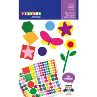 PlayBox: Dekorációs matrica csomag 3 ív 346db