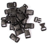 Playbox: Műanyag fekete csat 10db-os szett 11mm