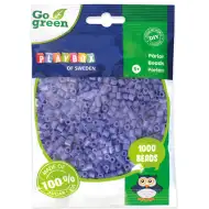 PlayBox: Go Green 5mm-es MIDI vasalható gyöngy 1000db-os lila színben