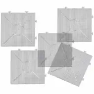 PlayBox: Összekapcsolható alaplap csomag 5mm-es MIDI vasalható gyöngyökhöz 10db-os szett