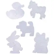 Playbox: XL vasalható gyöngy alaplap készlet – 5 darab, állatformák