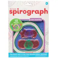 Spirograph: FUN Shapes Spirográf  - Szórakoztató formák 10db-os kreatív szett
