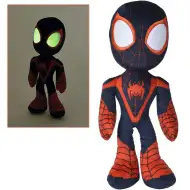 Marvel: Amazing Friends - Pókember Miles Morales plüssfigura sötétben világító szemekkel 25cm