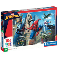 Pókember Super Color puzzle 104 db-os - Clementoni
