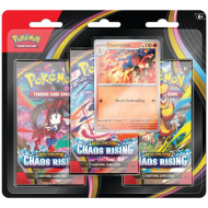 Pokémon TCG : Mega Evolution Chaos Rising 3 pack blister
