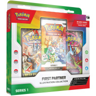 Pokémon TCG: First Partner Illustration Collection Series 1 kártyacsomag kollekció
