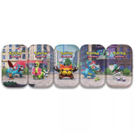 Pokémon TCG: Lumiose City Mini Tin gyűjtői kártyacsomag fém tárolóban többféle változatban 1db