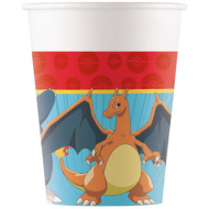 Pokémon papír pohár 8db-os szett 200ml