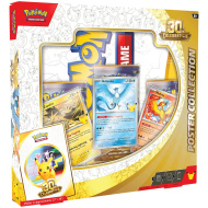 Pokémon TCG: 30th Poster Collection – poszter és promó kártyák + booster csomagok