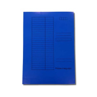Kék pólyás dosszié A/4 230g
