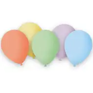 Pasztell színű lufi – 12 darabos szett
