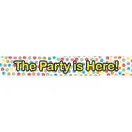 The Party is Here! banner – 3db-os szett