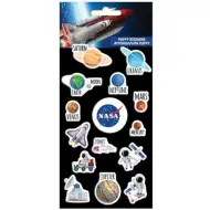 NASA 3D pufi matrica szett 10x22cm-es íven