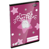 ICO: LizzySuli Kittok Stars Purrfect kockás füzet A/5 27-32