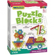 Puzzle elemek 40db-os készlet - Wader