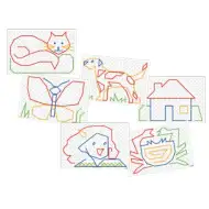 Quercetti: Filo kiegészítő mintakártya 12db-os szett