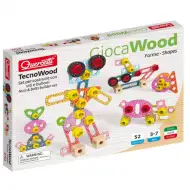 Quercetti: Techo Maxi Alakzatok és formák fa építőjáték