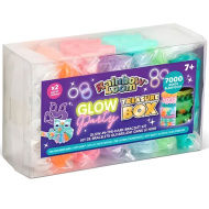 Rainbow Loom: Sötétben világító gumikarkötő készítő szett