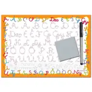 Rajztábla nagy betűkkel - D-Toys