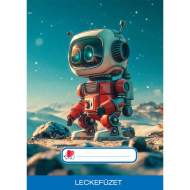 ICO: Süni Robot mintás leckefüzet A/5-ös