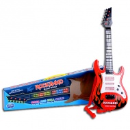 Rockband gitár fénnyel és hanggal