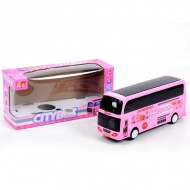 Rózsaszín busz hanggal és fénnyel