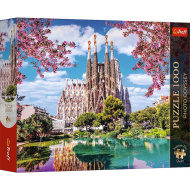 Sagrada Familia Barcelona 1000db-os prémium puzzle - Trefl