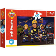 Sam a tűzoltó Hős egyenruhában - 60 db-os puzzle - Trefl