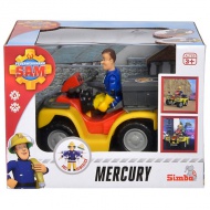 Sam a tűzoltó: Mercury quad jármű figurával  - Simba Toys