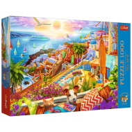 Santorini hangulata 1000db-os Prémium plus quality puzzle - Trefl