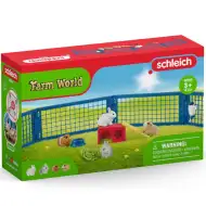 Schleich: Farm World - Otthon nyulaknak és tengerimalacoknak játékszett (42500)