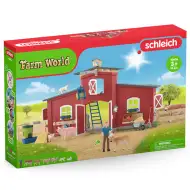Schleich: Farm World - Farm istállóval és állatokkal játékszett (42606)