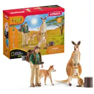 Schleich: Wild Life - Kenguru kaland figura szett (42550)