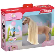 Schleich Horse Club: Sofia's Beauties - Kim és Caramelo lova fésülhető sörénnyel kezdő készlet (42585)