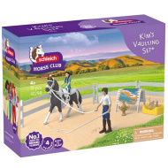 Schleich: Horse Club Kim lovaglóedzése játékszett (42799)