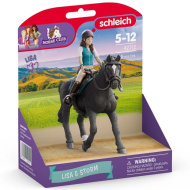 Schleich: Horse Club Lisa &amp; Storm játékszett (42712)