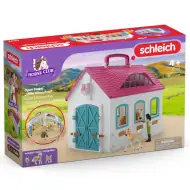 Schleich: Horse Club - Szétnyitható istálló lovakkal játékszett (42703)