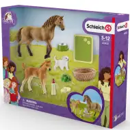 Schleich: Horse Club - Sarah kis állatai ápoló játékszett (42432)