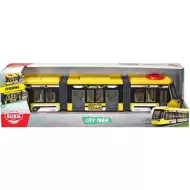 Dickie Toys: Siemens Combino sárga városi villamos kormányzással és nyitható ajtókkal - Simba Toys