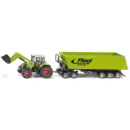 SIKU Claas traktor markolóval 1/50