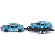 SIKU Dodge Charger + Dodge Challenger SRT Racing kisautó kétdarabos szett 1/55