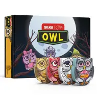Nebulo: Silka radír - bagoly mintás 1db