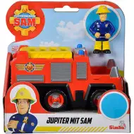 Sam a tűzoltó: Jupiter tűzoltóautó figurával - Simba Toys