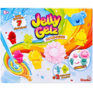 Jelly Gelz Flower Deluxe virágos zseléfigura készítő kreatív szett - Simba Toys