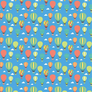 Hőlégballonos csomagolópapír 100x70cm