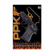 Special Agent PPK fekete rózsapatron füzéres pisztoly