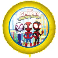 Spidey kör alakú fólia lufi 46cm