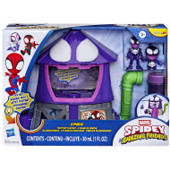 Spidey és csodálatos barátai: Symbie Factory buborékgyártó játékszett 2db figurával – Hasbro