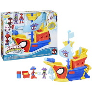 Póki és csodálatos barátai Waterwebs : Póki kalózhajója játékszett - Hasbro