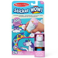 Melissa&amp;Doug: Sticker WOW! Matrica pecsételő – Unikornis – Spin Master